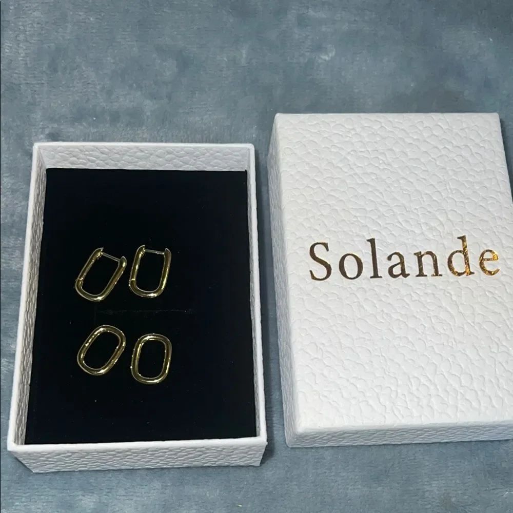 Gold Hoop Earrings